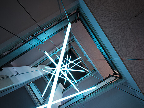 Creatives for Vienna 2024 Wettbewerb - prämiertes Projekt Creative Cluster, Kunstinstallation