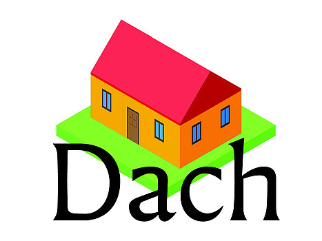 Creatives for Vienna 2024 prämiertes Projekt, Logo des Vereins Dach